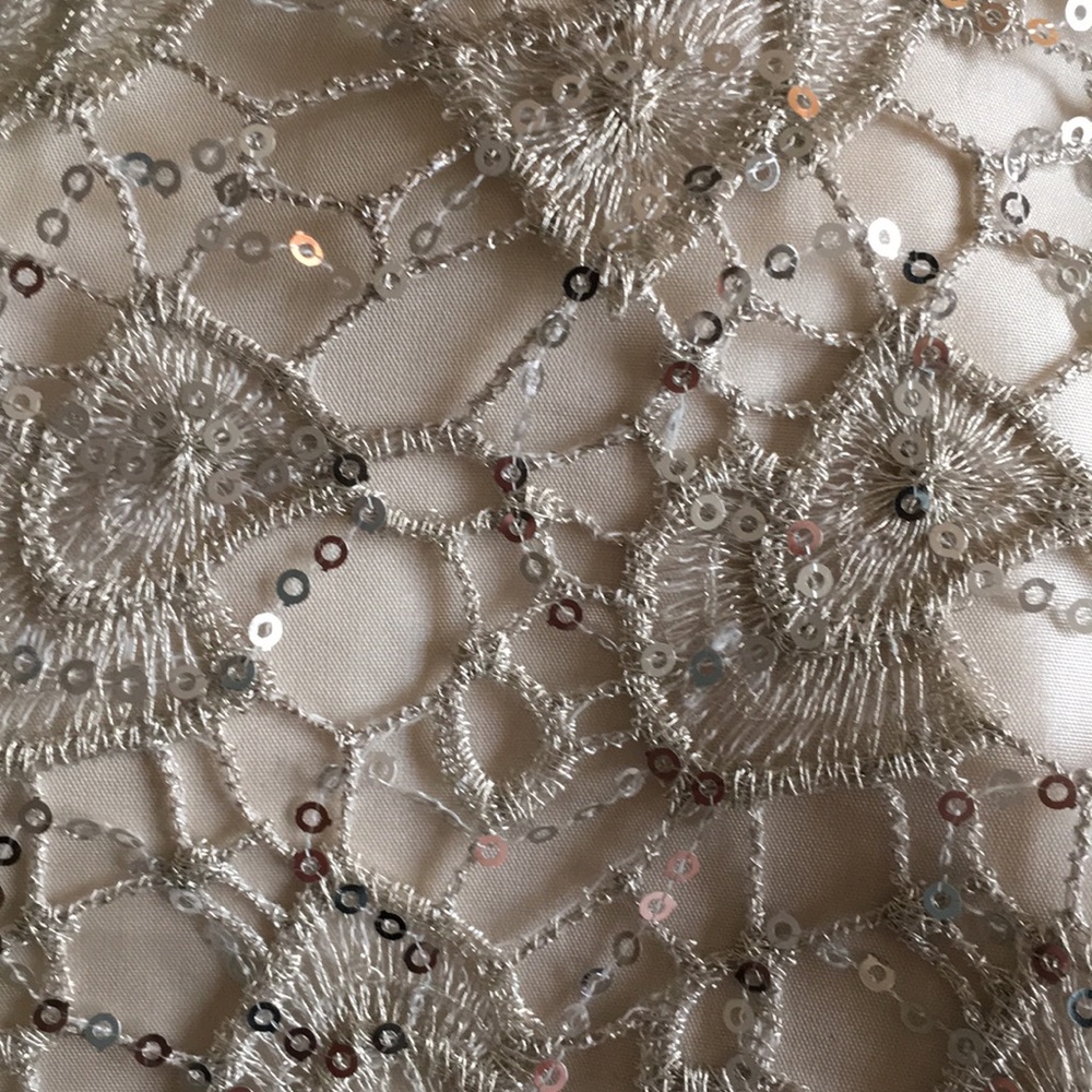 H&M Lace and Sequin Pencil Skirt size 4 - Picture 3 of 5